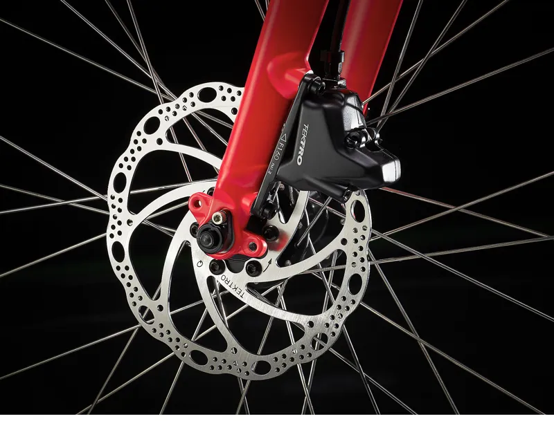 Trek FX 2 Disc Hybrid Bike in Viper Red-7